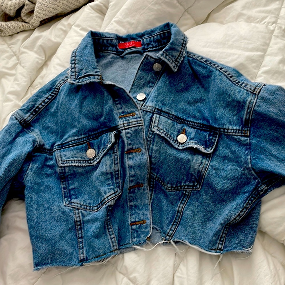 Cropped Jean jacket